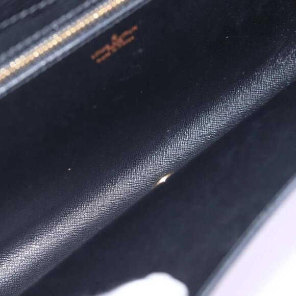 LOUIS VUITTON Epi Art Deco Clutch Bag Black M52632 LV Auth th5039 - Picture 8 of 16